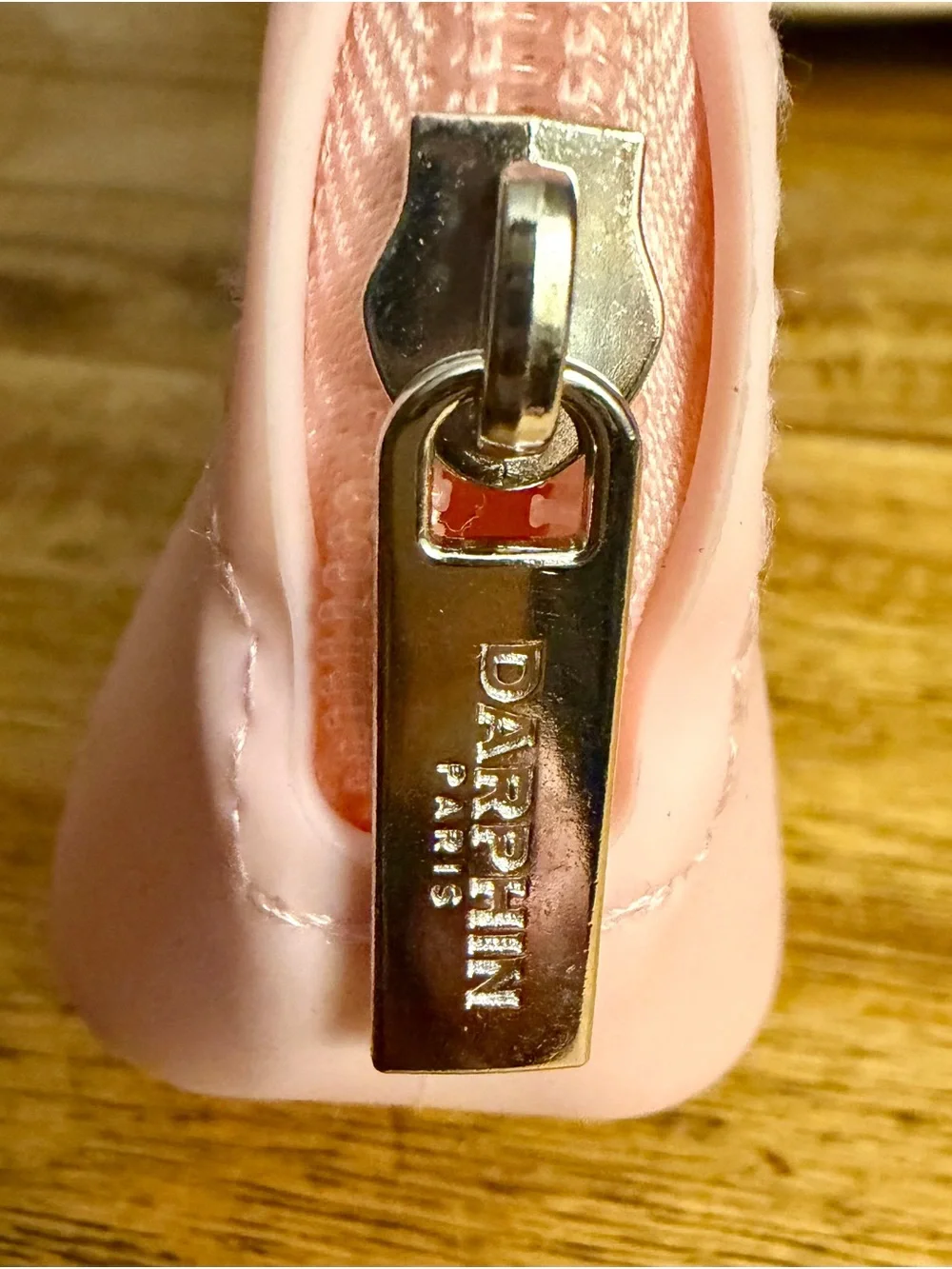 Darphin Paris Pink Cosmetic Case-Silicone NWOT